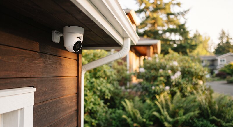 Security camera and smart doorbell installation